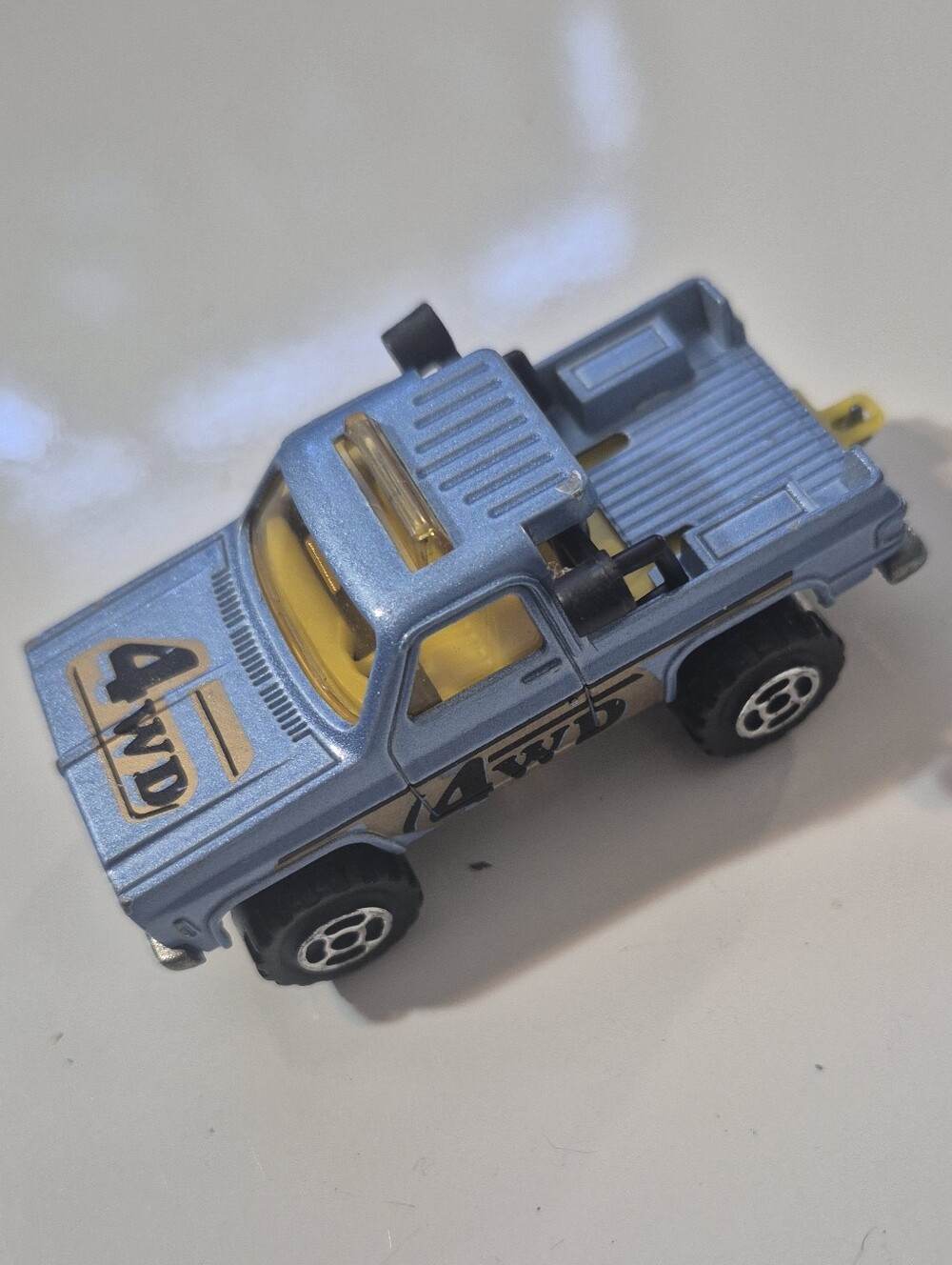 Majorette Chevy Blazer 1980s French Chevorolet 4×4 Baby Blue